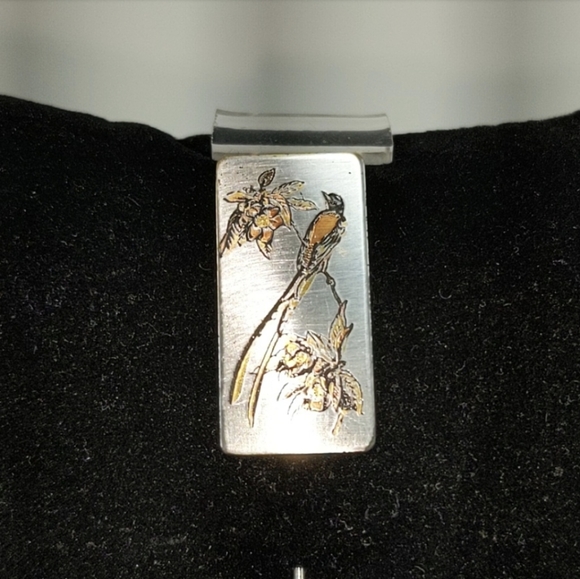 🇨🇦 1970s Reed & Barton Damascene Stick Pin - Picture 2 of 5